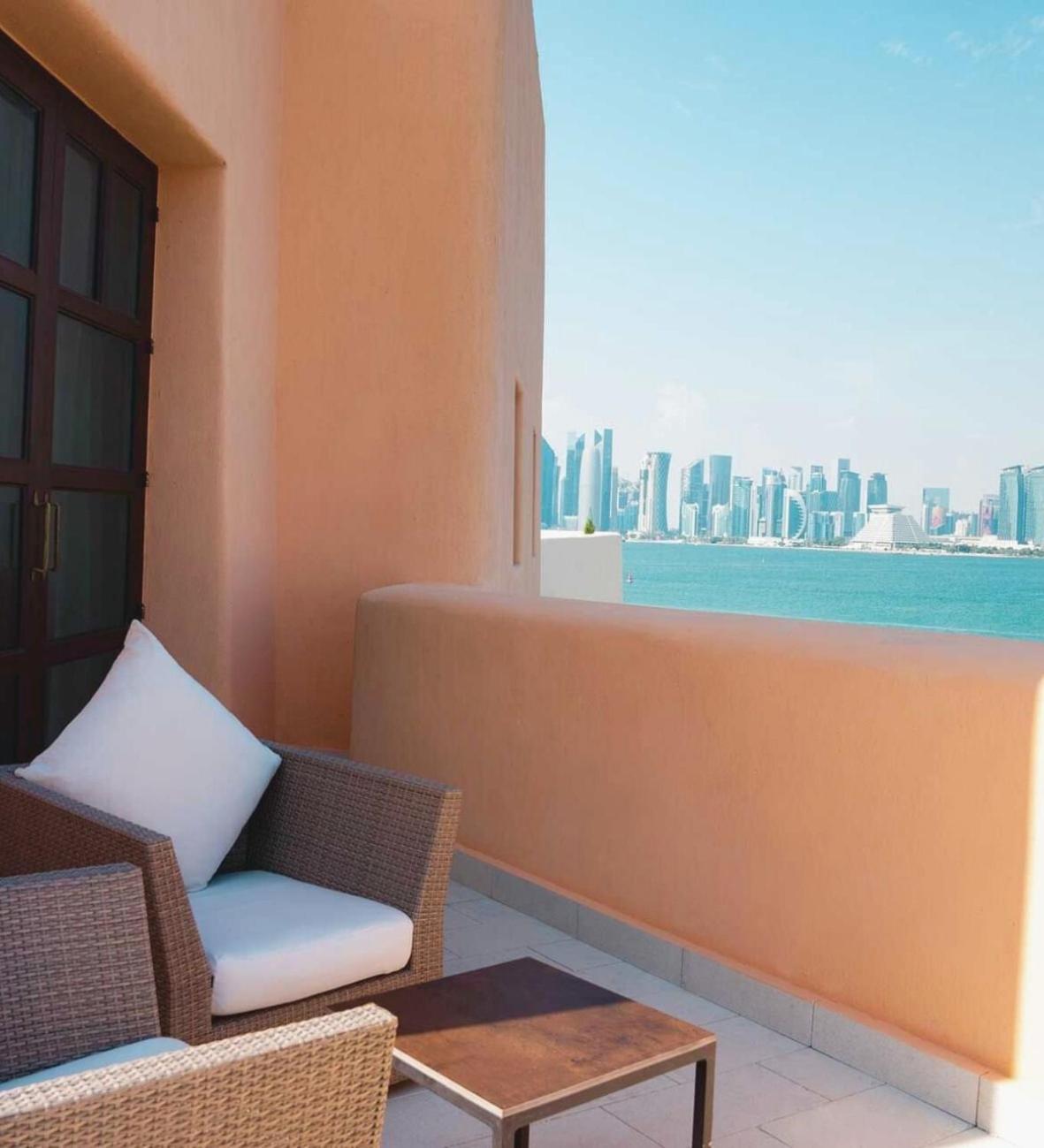 Mina Hotel And Residences By The Torch Ad-Dauha Zewnętrze zdjęcie View of the Doha skyline from the hotel