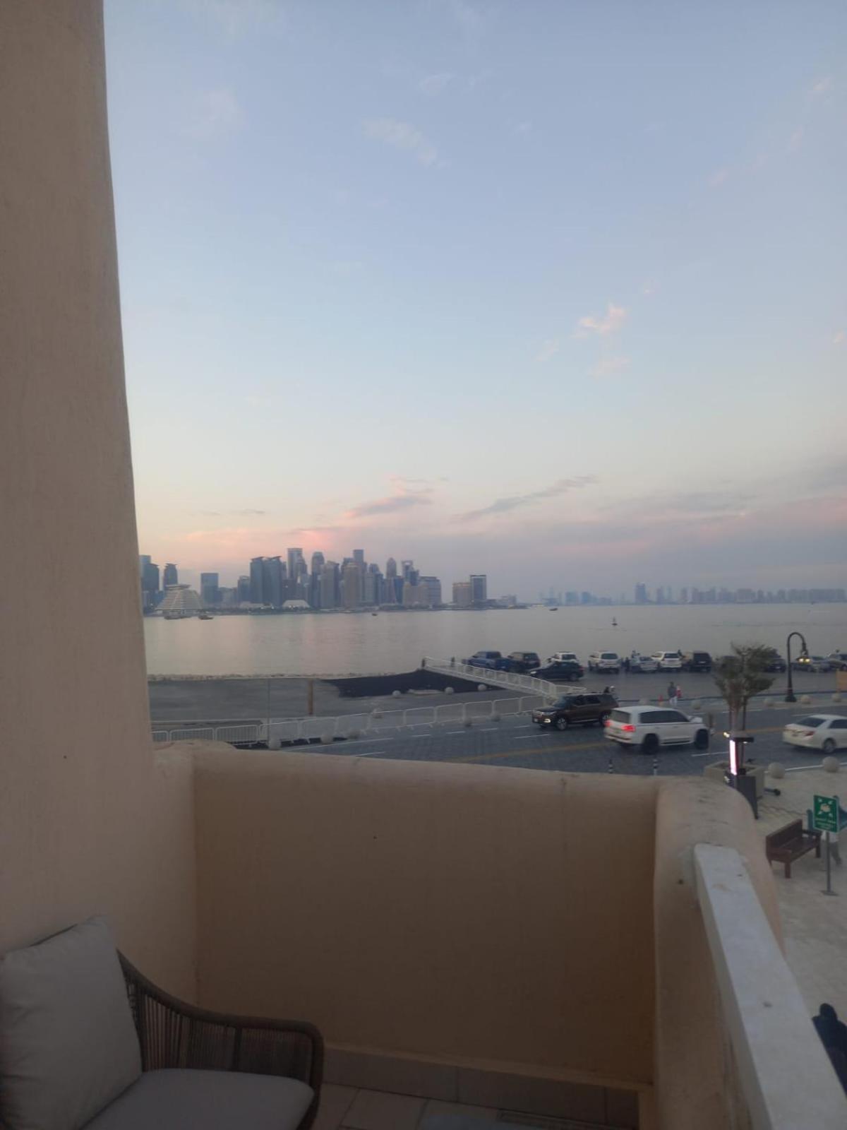 Mina Hotel And Residences By The Torch Ad-Dauha Zewnętrze zdjęcie View of Manama skyline from a residential area in Saar